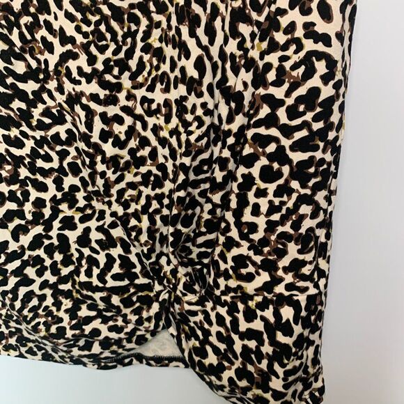 CAbi Leopard Print Knotty Tank Top - Picture 3 of 9